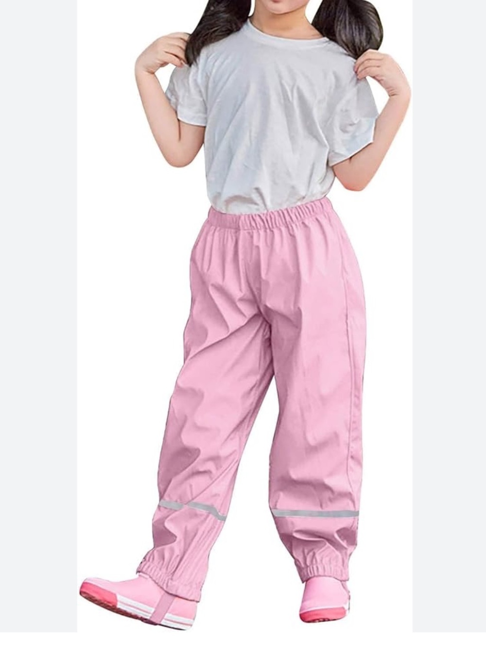 NWOT Kids Pink Waterproof Rain Pants - Amazon
